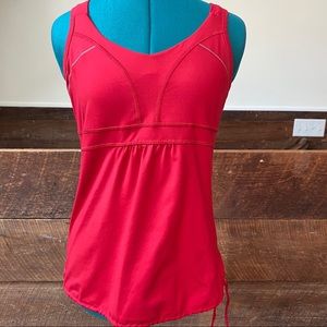 Athleta Athletic Tankini Top w/ Built in Bra